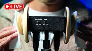 ASMR Live 👂 Ultra Realistic 3Dio Deep Ear Cleaning
