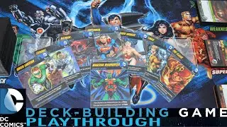DC Comics DeckBuilding Game: Base Set - PLAYTHROUGH