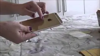 Aplicando a película de vidro no meu iPhone 6 Plus