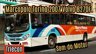 ✅️[ Triecon Barra Mansa ] Marcopolo Torino 2007 Volvo B270F