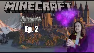 Potterworld server in Minecraft in 2024 part 2 - I don't like herbology!!