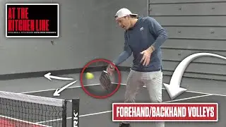 Advanced Volleys at the Pickleball Kitchen Line