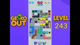Gecko Out Level 243 Solution | Step by Step Walkthrough