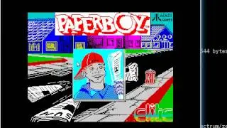 ZEsarUX emulator - Spectrum snow effect