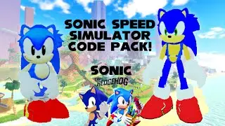 Sonic Speed Simulator Code Pack! RHS