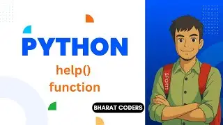 Help() Function In Python Explained In Details With Examples @bharatcoders