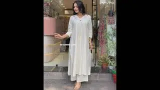 cotton linen blend kurti bottom set.950/- free shipping.no COD.for booking pls WhatsApp 8591866247.
