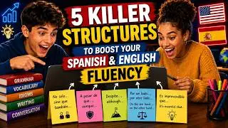5 Killer Structures to Boost Your English & Spanish Fluency Fast!