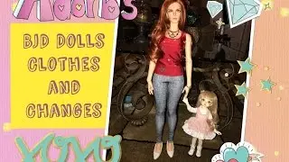 BJD Dolls, New Clothes And Changes!