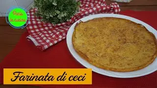 Farinata di ceci al forno SEMPLICE E STRAORDINARIA! (SUB ENG-FRA-ESP-GER)