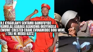 KABAKA AGANIDWA OKUYIGILA EWUWE.BOBI WINE BAMUFUYIDDE KAMULALI . CRESTED CRANE EMUVUNAMIDDE .✌️✌️