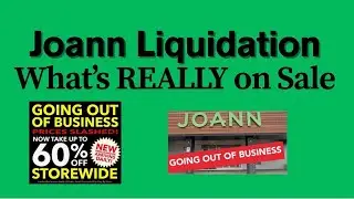JoAnn Liquidation Prices: The Truth About Their &ldquo;Big Discounts&rdquo;