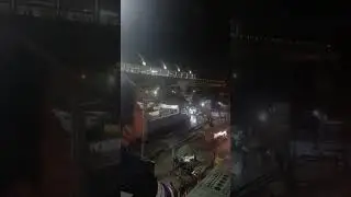 Chhatarpur metro station night view #india #song