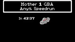 Mother 1 GBA Any% Speedrun in 42:37