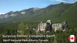 Banff National Park Alberta Canada | Surprise Corner Viewpoint Banff  |