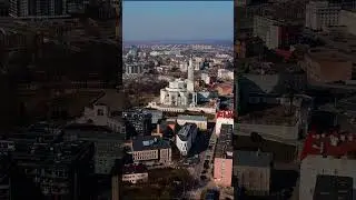 Early spring in Bialystok. Drone video  #drone #cityaerialview #dji