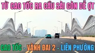 С автомагистрали сверните на улицу Лиен Фуонг в направлении моста Сайгон || Сверните на кольцевую...