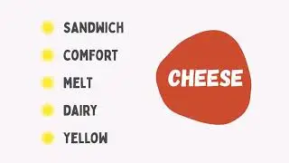 WORD GAME 2 - WORD ASSOCIATION FOOD   Brainy Seniors Fun Brain Game for Seniors  Elderly
