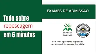 Como funciona a repescagem na Universidade.