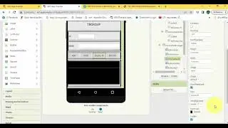 ระบบร้านอาหาร Python Flask Mysql App Inventor 2 Display 1 Record EP25
