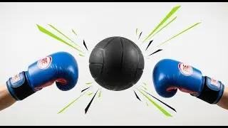 NEW Guinness World Record Most catches of a medicine ball wearing boxing gloves by a pair in one min