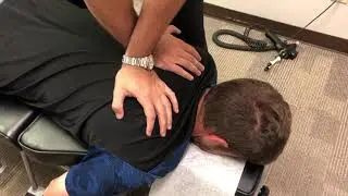 Murfreesboro Chiropractor |  Upper and Lower Adjustment on Jake | Healthworks Chiropractic