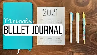 Minimalist Bullet Journal 2021 || My 2021 Bullet Journal Setup || Plan with me