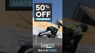 Home Genius Exteriors: Get 50% Off Roofing Materials