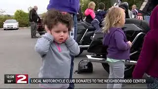 Local motorcycle group raises funds, holiday gifts for children in need