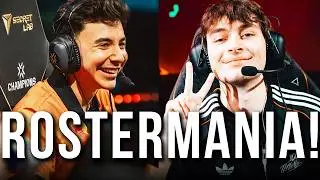 БОЛЬШИЕ изменения в VCT Rostermania!