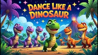 Dance Like a Dinosaur Song | kids Urdu song | Kids Adventure Series