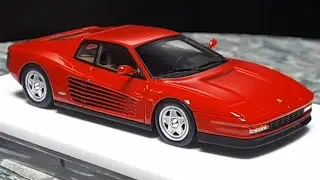 1/64 Ferrari Testarossa 1984 by DMH resin model car review