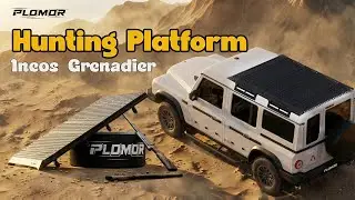 The Ultimate Modular Roof Rack for INEOS Grenadier | PLOMOR Hunting Platform Installation & Review