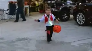 Seth's first Halloween in Newington Plantation. Summerville, SC. 2017