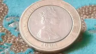 Very Rare this Errors mint, Anglo Spanish Currency Coin 1704 TERCENTENARY 2004 CAPTURE OF GIBRALTAR