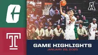 Game Highlights: Charlotte vs. Temple (Jan. 29, 2025)