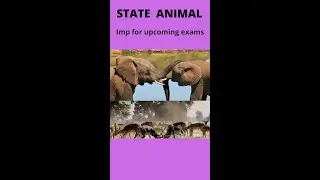 State Animal of  India,staticgk,