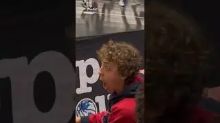 Isaac Ellis makes insane layup🔥#basketball