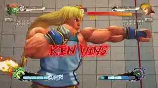 USF4 Denis Master: Ken vs Blanka