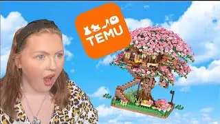 Temu Builing Blocks Bonsai vs Lego Bonsai (review)