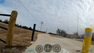 Lake Arcadia, Edmond, OK: Bike trail tour