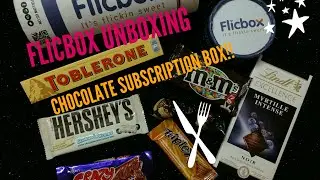 FLICBOX UNBOXING II CHOCOLATE SUBSCRIPTION BOX II CLOUDY SECRET II