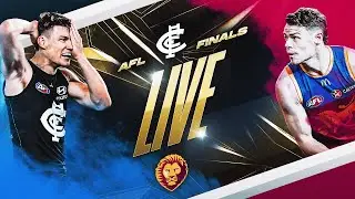 Watch along | Carlton v Brisbane Lions | 2023 AFL Preliminary Final