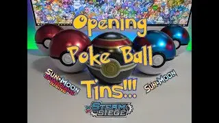 Opening Pokemon poke ball tins!!! *Luxury ball*