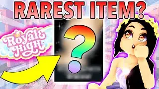 Royale High's RAREST ITEM You Probably Never Knew Existed...