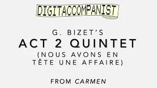 Carmen Quintet &ndash; Digital Accompaniment