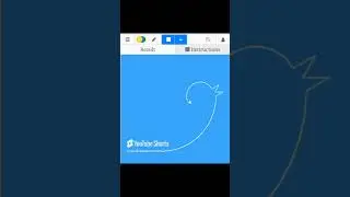 Draw twitter logo using python turtle | x twitter