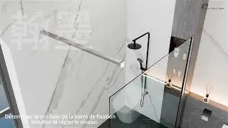 Comment poser votre paroi de douche MonBeauBain &eacute;tape par &eacute;tape