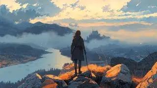 The Watcher and Her Gaze Beyond | Neko Echo Live's Chill Lo-Fi Music ✨🎶