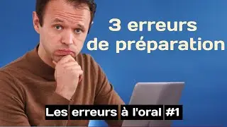 Les erreurs à éviter quand tu prépares ta prise de parole en public